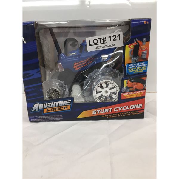 ADVENTURE FORCE STUNT CYCLONE RC STUNT VEHICLE