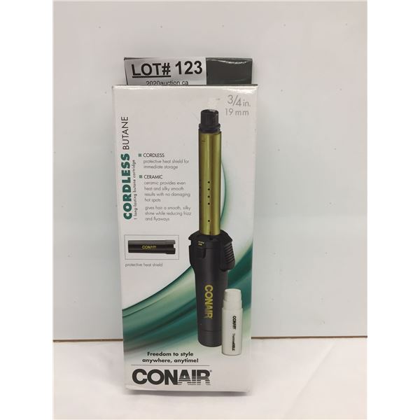 CONAIR BUTANE ORDLESS CURLING IRON