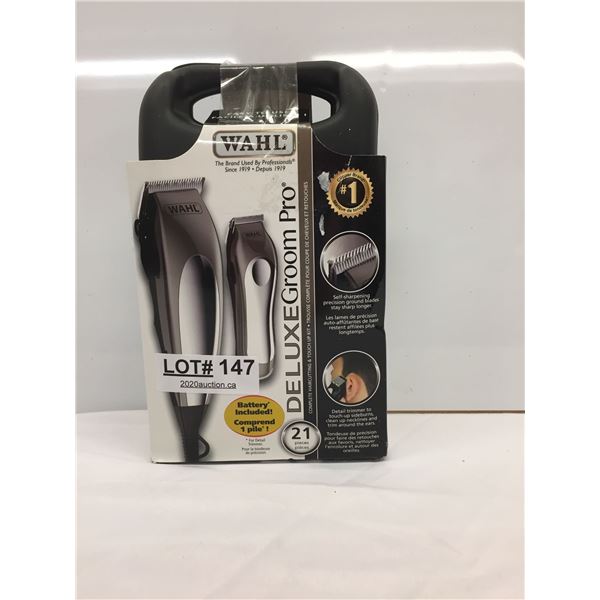 WAHL DELUXE GROOM PRO TRIMMER