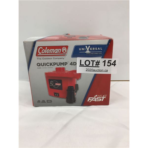COLEMAN QUICKPUMP 4D