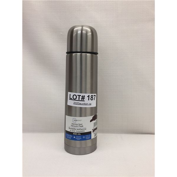 MAINSTAYS STAINLESS STEEL FLASK