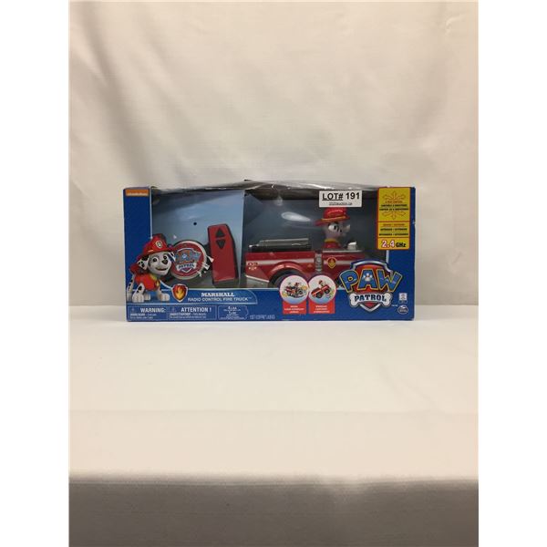PAW PATROL MARSHALL RC FIRE TRUCK