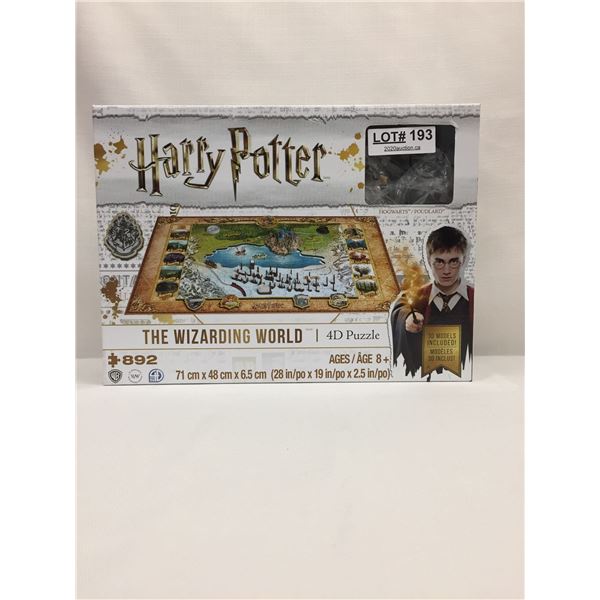 HARRY POTTER THE WIZARD WORLD 4D PUZZLE