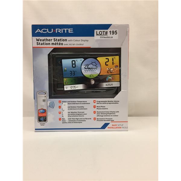 ACURITE WEATHER STATION
