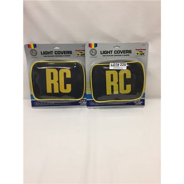 ROUGH COUNTRY LIGHT COVERS X2 PACKS OF TWO