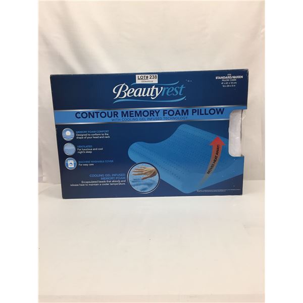 BEAUTYREST CONTOUR MEMORY FOAM PILLOW