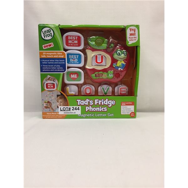 TAD'S FRIDGE PHONICS BY LEAP FROG