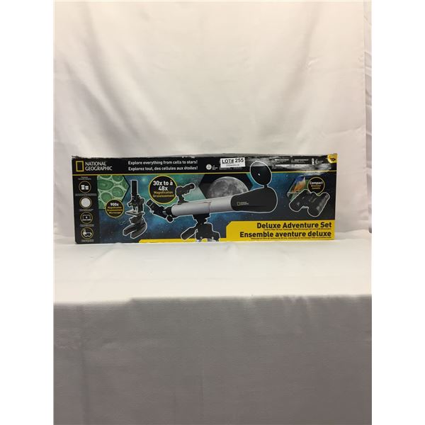 NATIONAL GEOGRAPHIC DELUX ADVENTURE SET TELESCOPE