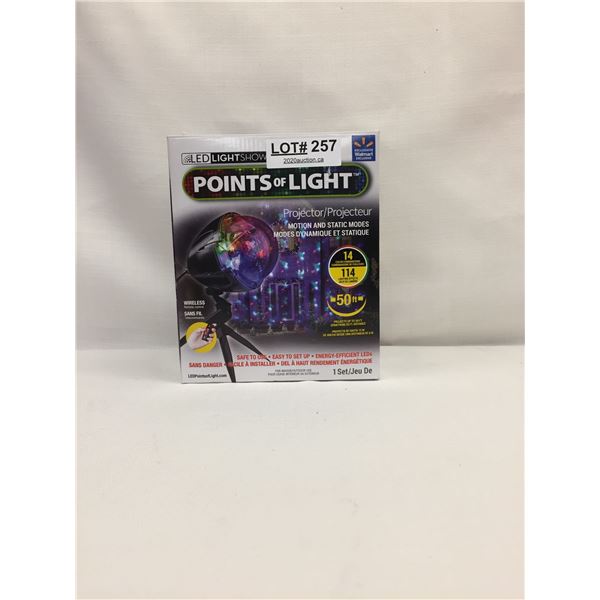 LED LIGHTSHOW POINTS OF LIGHT PROJECTOR