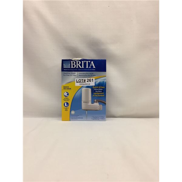 BRITA QUICK AND EASY WATER FILTER SYSTEM
