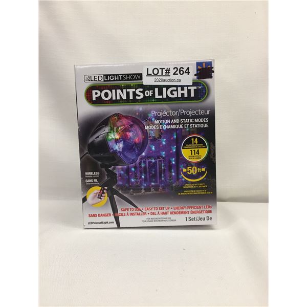 LED LIGHTSHOW POINTS OF LIGHT PROJECTOR