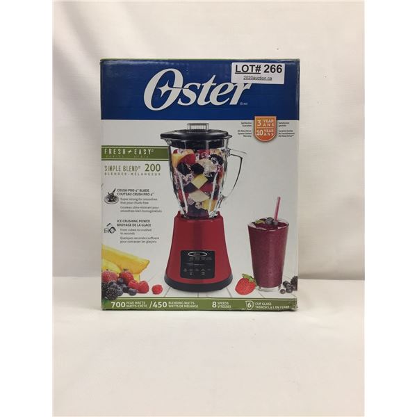 OSTER FRESH EASY SERIES BLENDER
