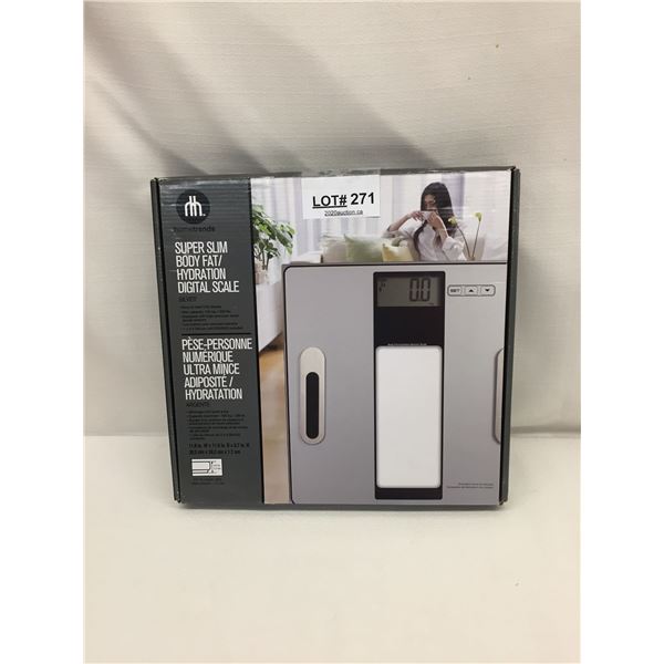HOMETRENDS SUPERSLIM DIGITAL SCALE