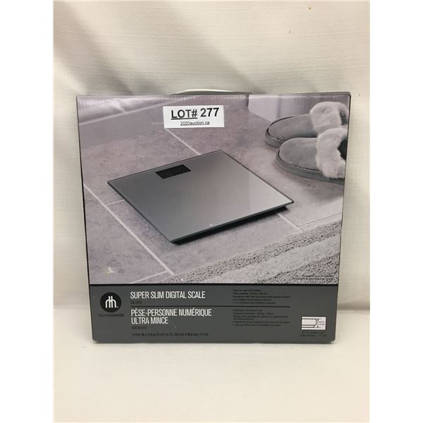 HOMETRENDS SUPER SLIM DIGITAL SCALE