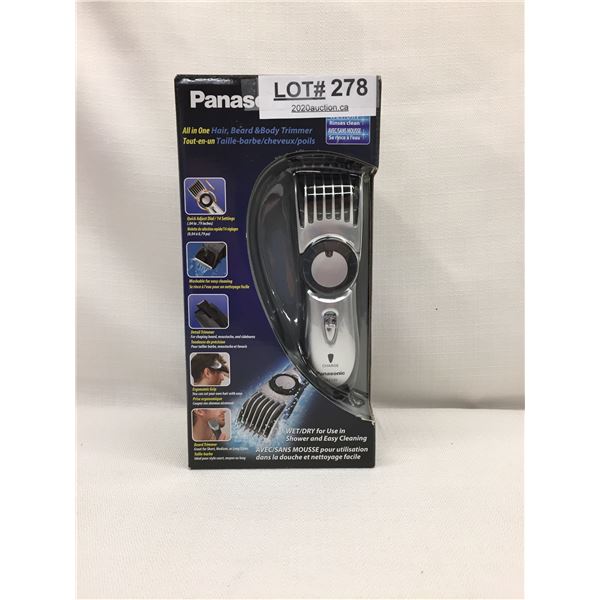 PANASONIC HAIR/BEARD AND BODY TRIMMER