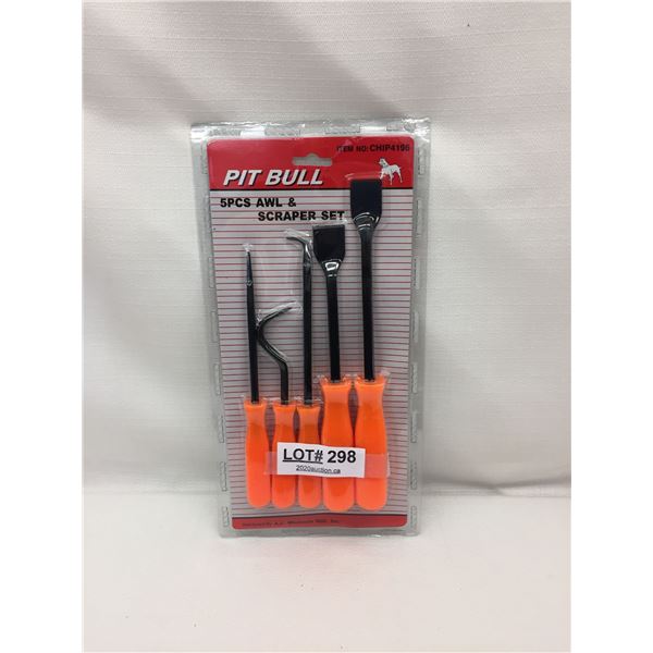 PIT BULL AWL AND SCRAPER SET