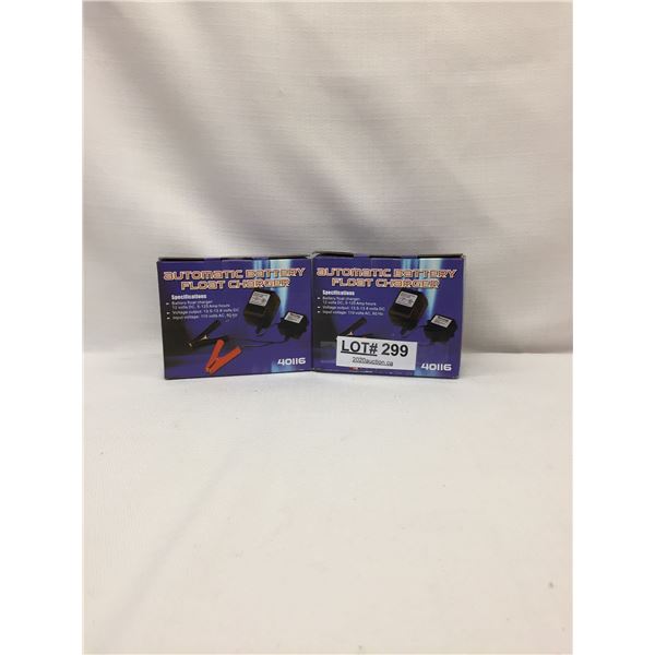 AUTOMATIC BATTERY FLOAT CHARGER X2
