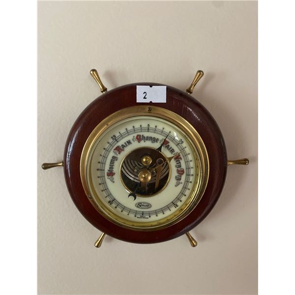 Stellar Wall Berometer Made In Western Germany