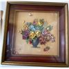 Image 5 : Set Of 3D Floral Paintings