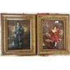 Image 2 : Set Of Blue Boy And Red Boy Framed Prints