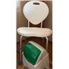 Image 1 : Adjustable Shower Chair And Garbage Can