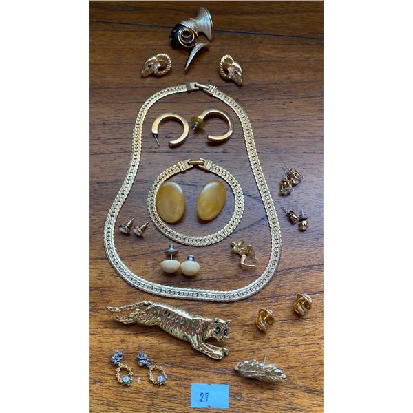 Assortment Of Costume Jewelry