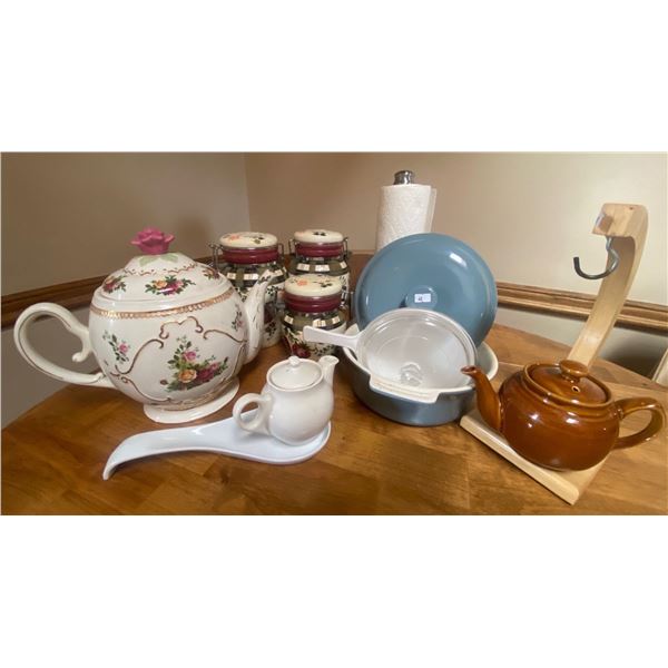 Collection Of Kitchen Supplies and Decor