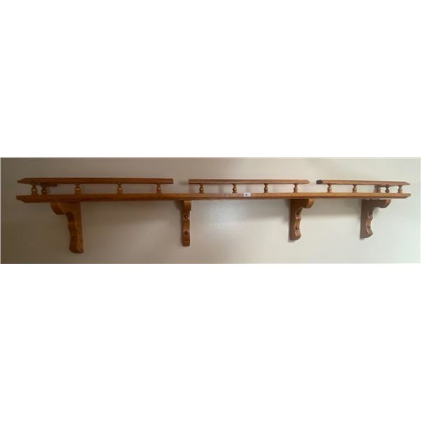 Wooden Floating Shelf 48L x 4D