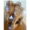 Image 1 : Hand Carved Teak Elephant Statue