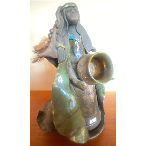 Native Clay Statue 15T