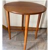 Image 2 : Set Of Teak Foldable Mini Nesting Tables Large Table : 30L x 17W x 21T