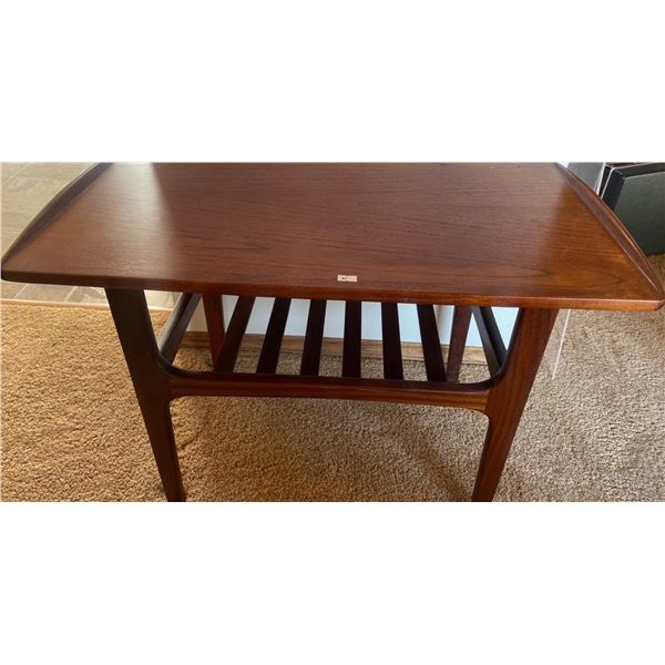 Mid Century Modern Teak Side Table30L x 18W x 20T