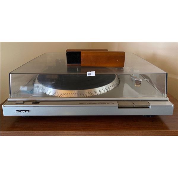 Sony Stereo Turntable System MO:PS-T22 With Assotment Of Records