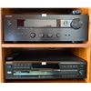 Image 1 : Sony 5 Disc CD Player Mo:CDP-CE315 Onkyo Stereo Reciever Mo:TX-8020 With Audio Sphere Speakers