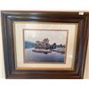 Image 1 : Framed Photograph Of The Scottish Eilean Donan Castle