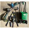 Image 1 : Yardworks Weed Wacker With Battery And Garden Club Rolling Cart