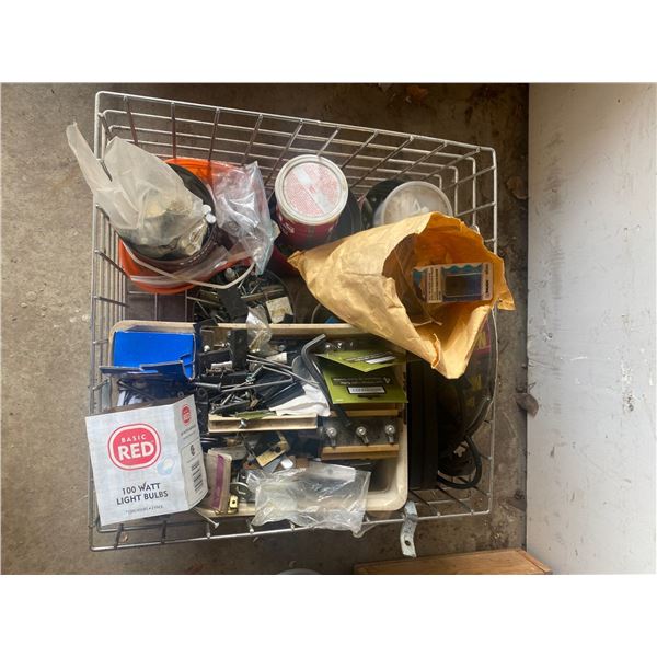 Assortment Of Screws, Nails, Bolts, And More Hardware