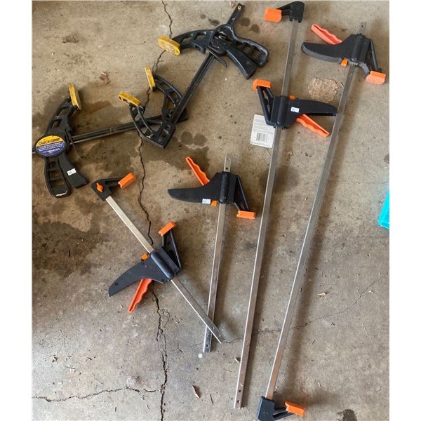 Assortment Of Various Clamps