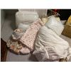Image 1 : Large Assortment Of Bedding And Pillows