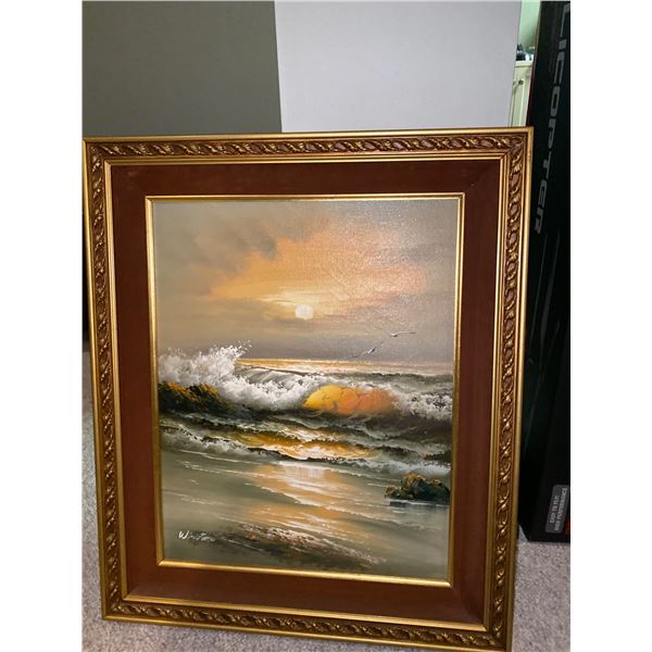 Winston Framed Oil Painting 22 x 26