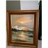 Image 1 : Winston Framed Oil Painting 22 x 26