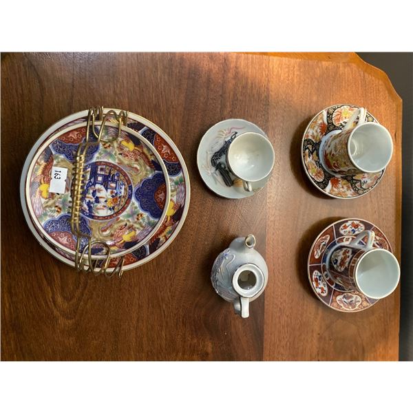 Asian Style Mini Tea Cup And Saucer Sets