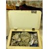 Image 3 : Vintage ROYAL Hamper With Linen And Shoes Shining Supplies