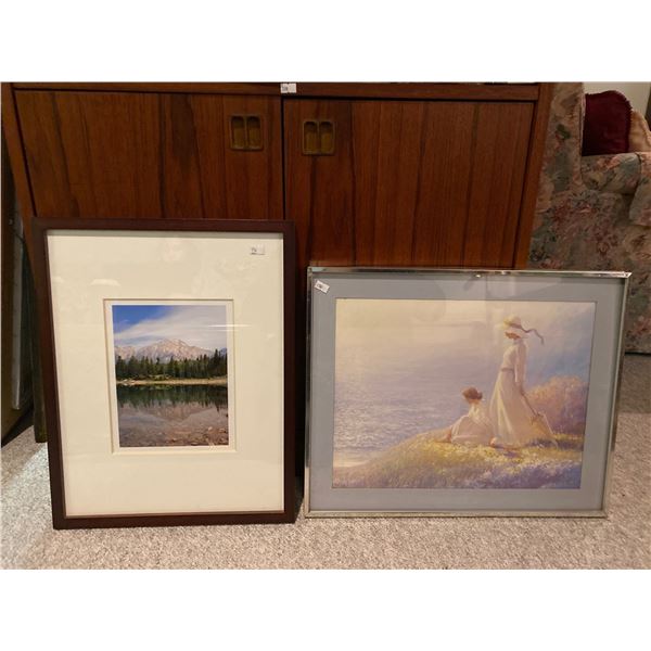 Set Of Decorative Water Side View Prints 19 x 15 