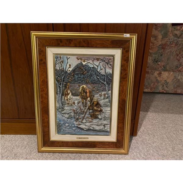 Rubys Collection Ceramic 3D Painting 20 x 16