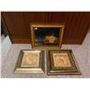 Image 1 : Set Of Three Decorative Wall Art Pieces 10 x 12 