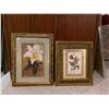 Image 1 : Set Of Framed Decorative Floral Prints 17 x 13 