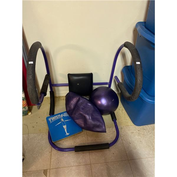 Assortment Of At Home excersice Equipment