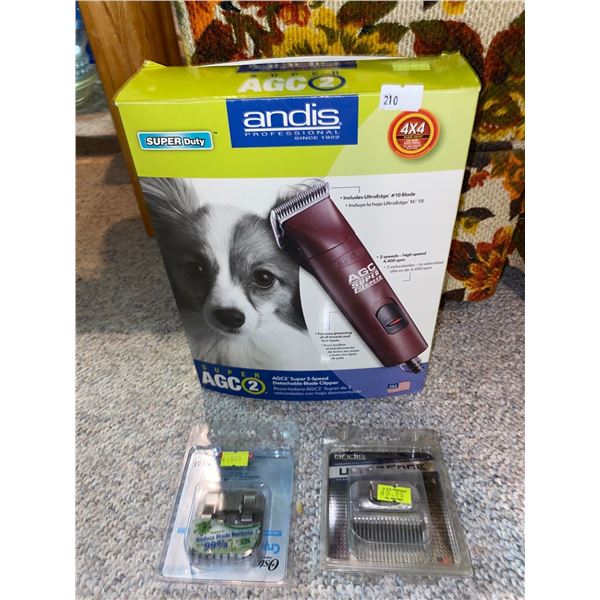 Andis Professional Super AGC2 Two Speed Detachable Blade Clipper