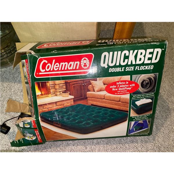 Coleman Double Flocked Air Mattress